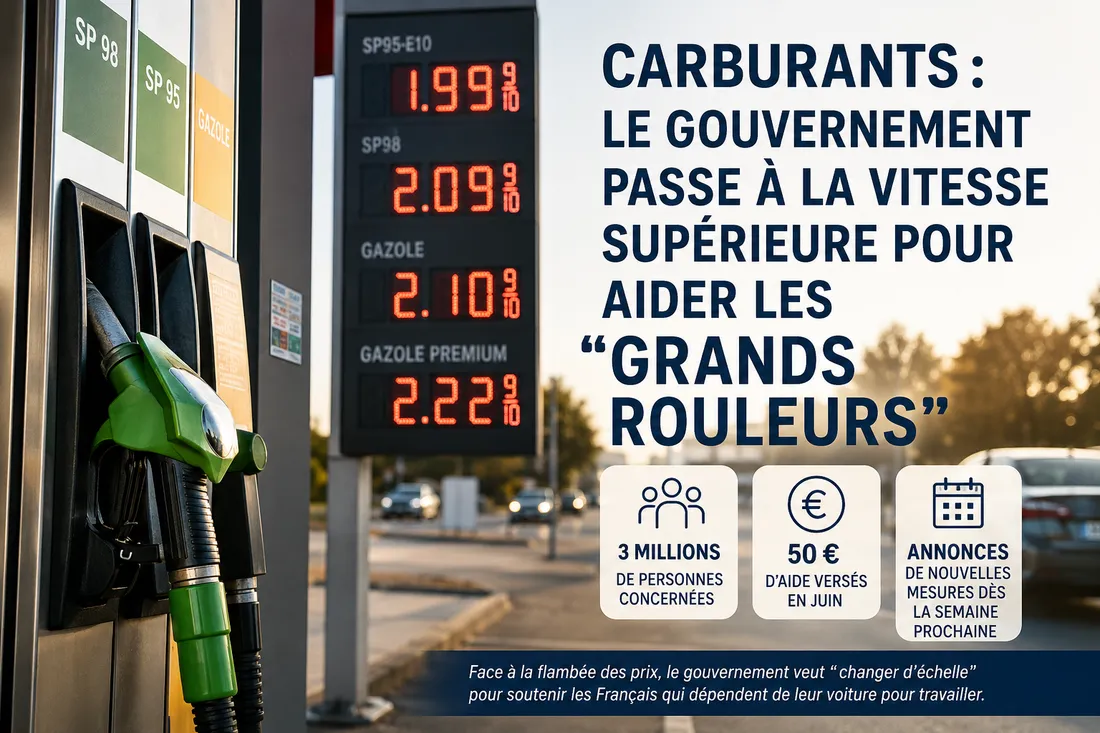 Carburant : mesures pour aider les conducteurs