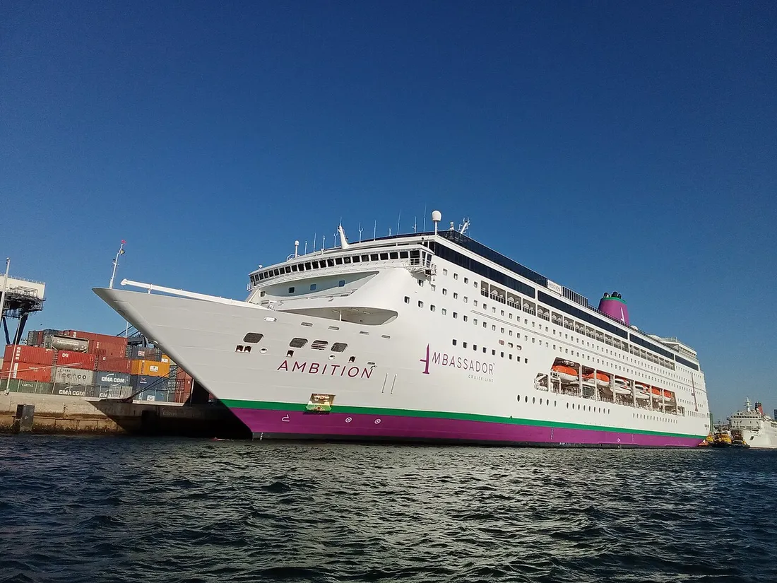 Croisière AMBITION au port à Casablanca - Morocco