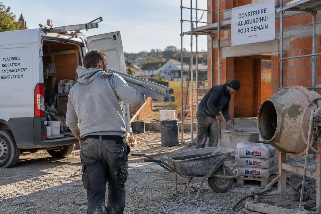 Chantier de construction