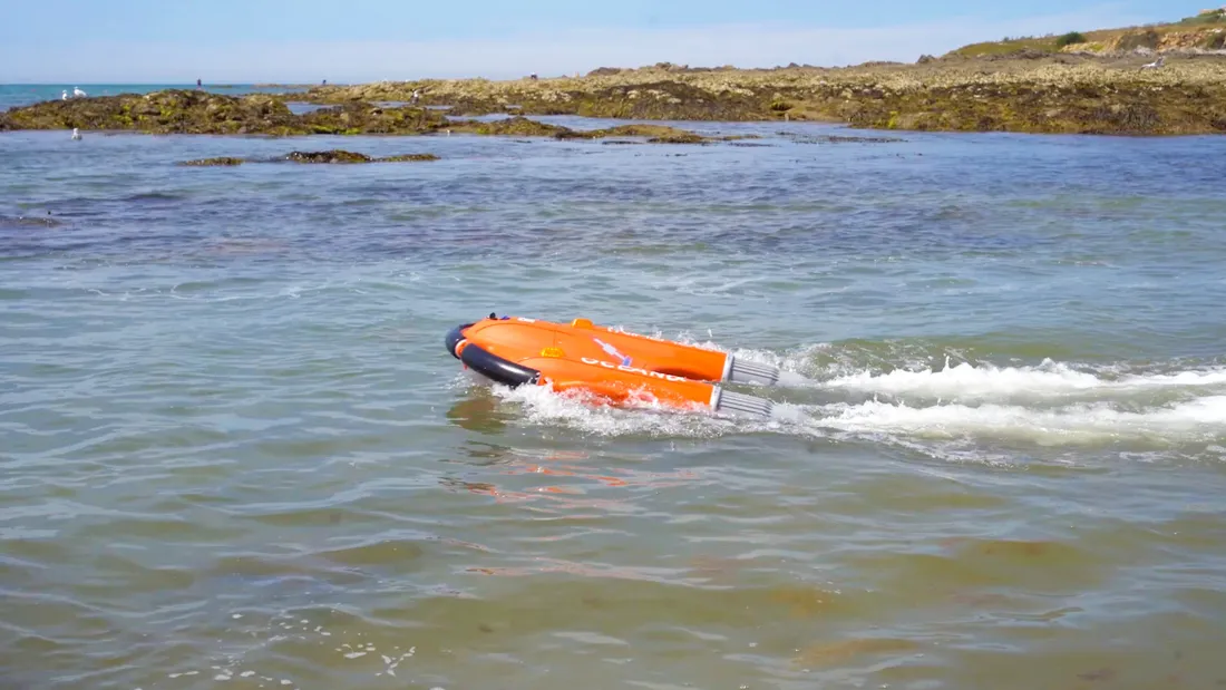 Un drone aquatique 