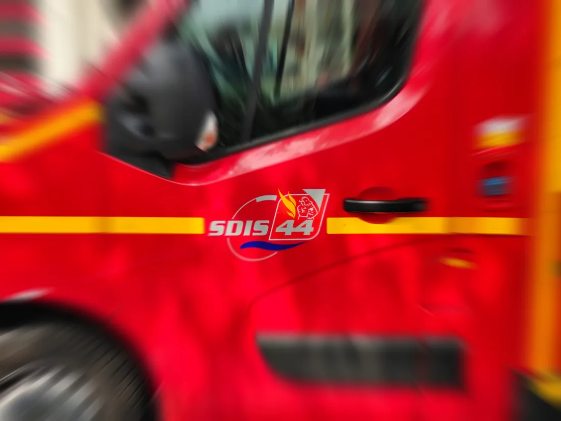 Un véhicule des pompiers, illustration