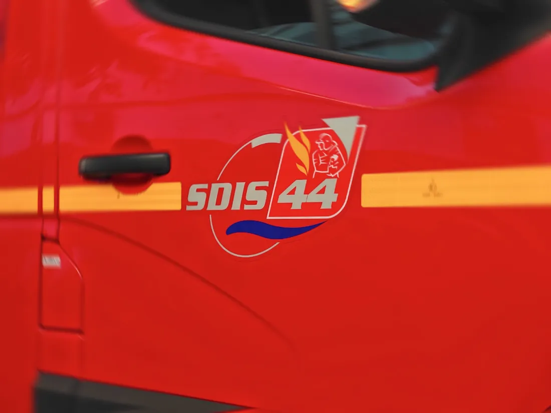 Un véhicule des pompiers de Loire-Atlantique, illustration