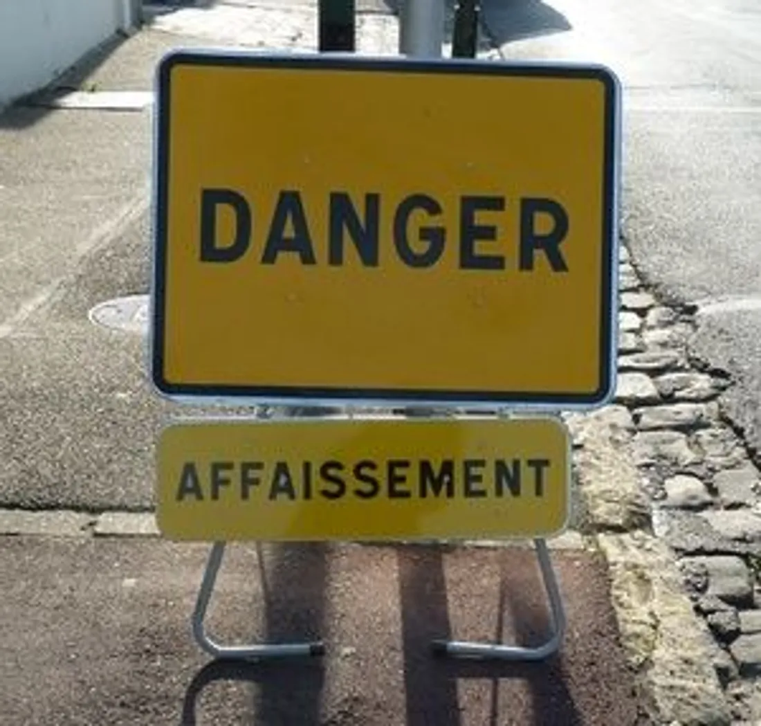 Un affaissement détecté sur le périphérique extérieur