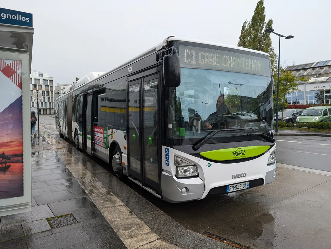Un bus à Nantes (image d'illustration)