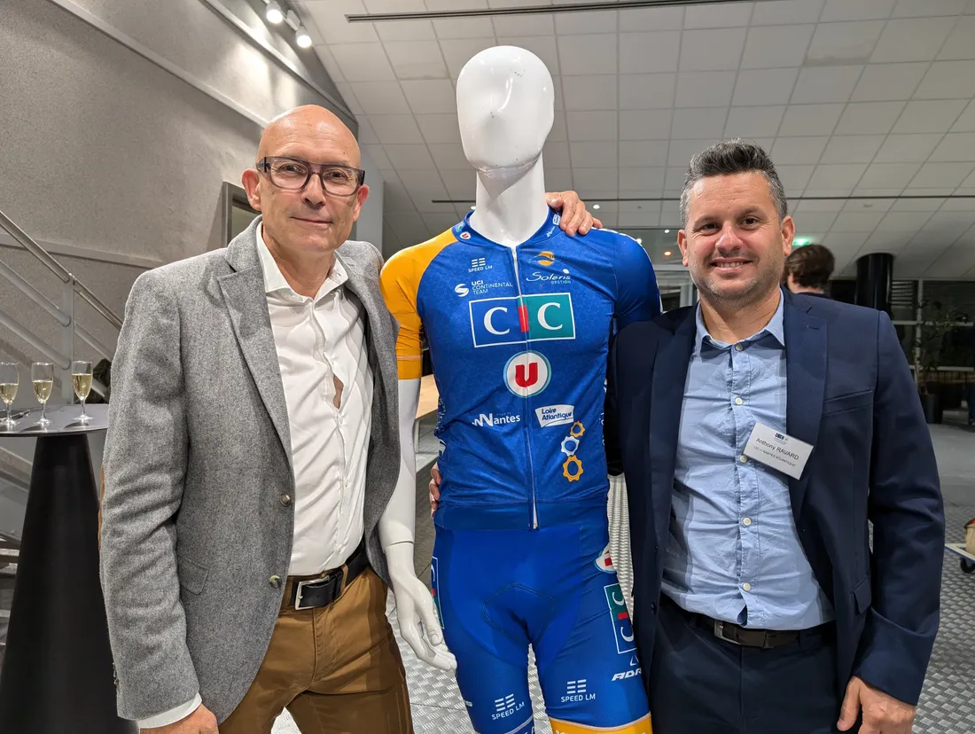 Stéphane André et Anthony Ravard du CIC U Nantes Atlantique
