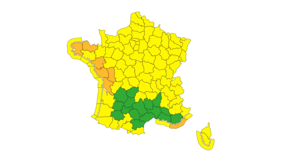 Carte de vigilance météo