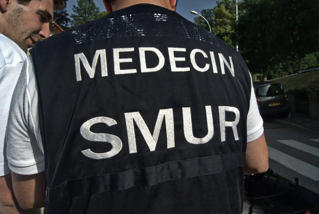 Un médecin du SMUR, illustration