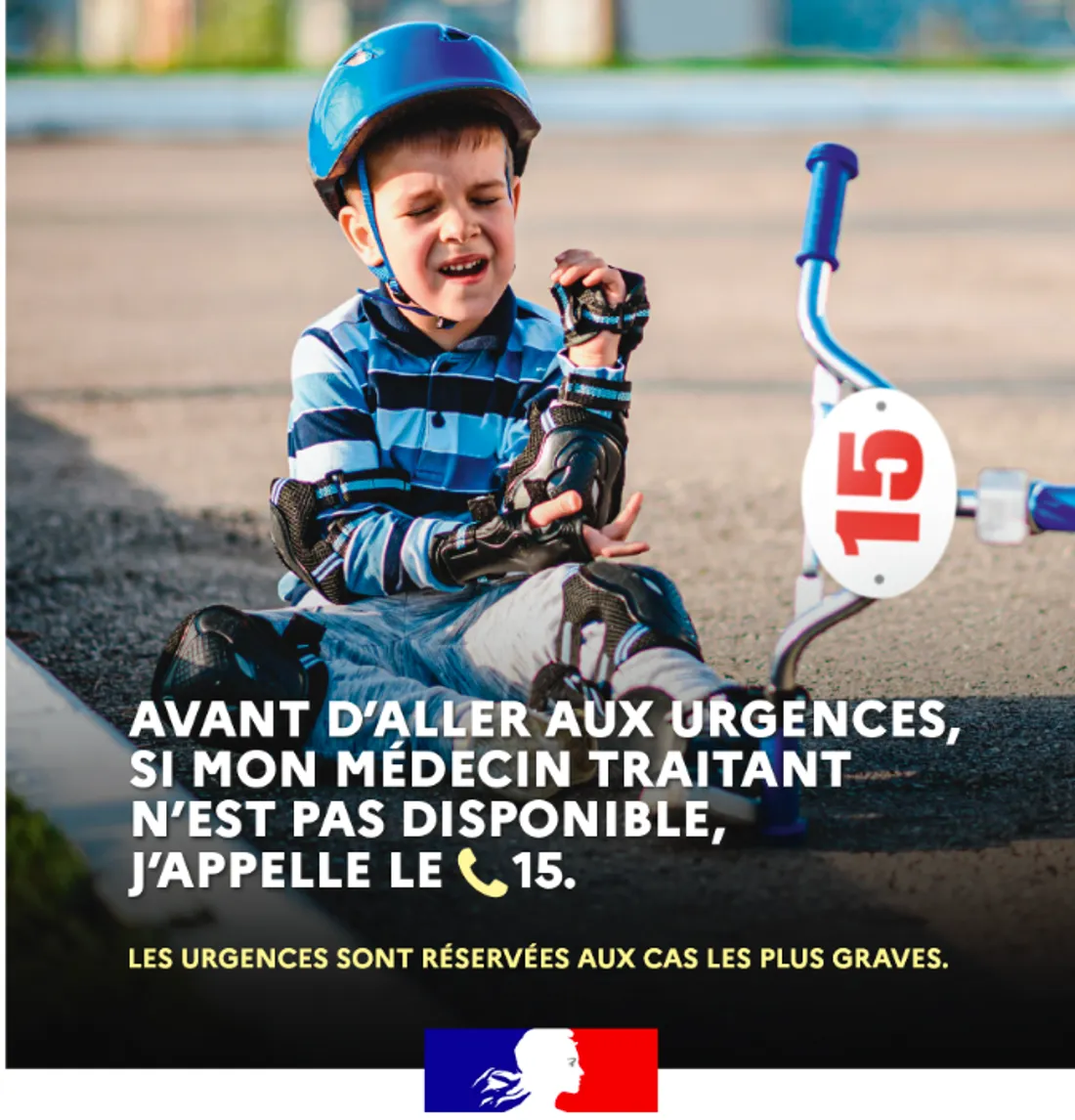 Avant d’aller aux urgences, appelez le 15