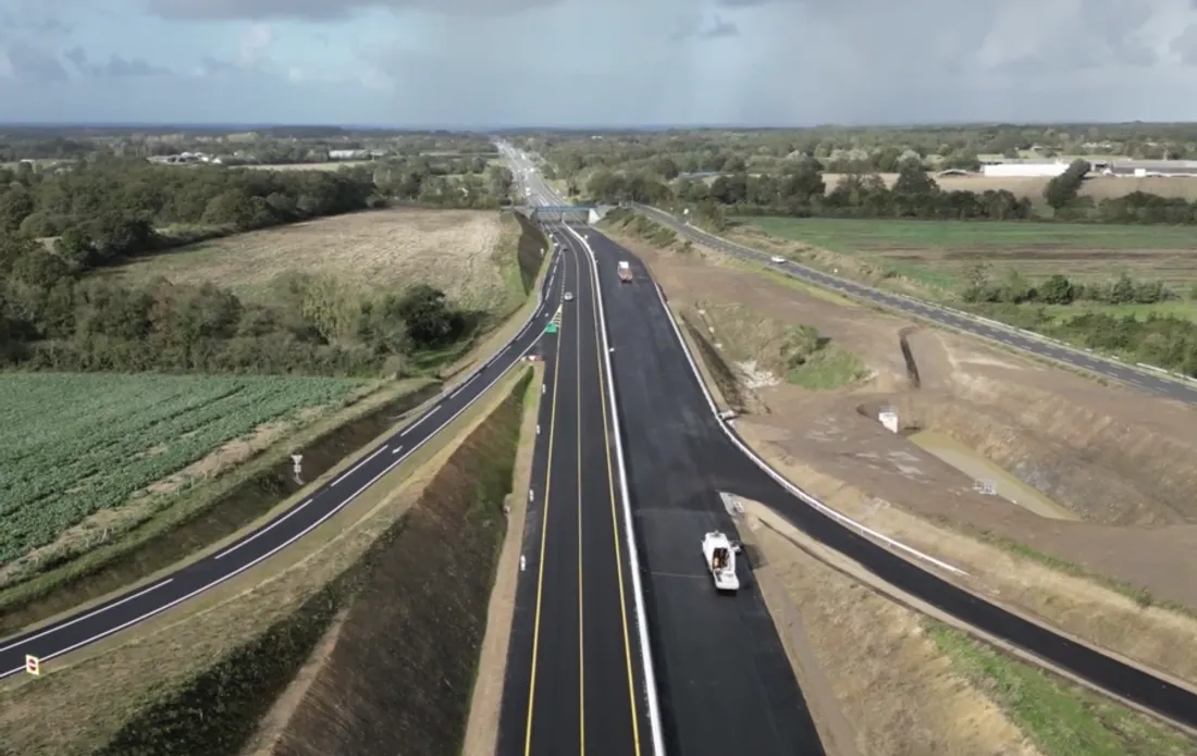 Une photo du chantier, illustration