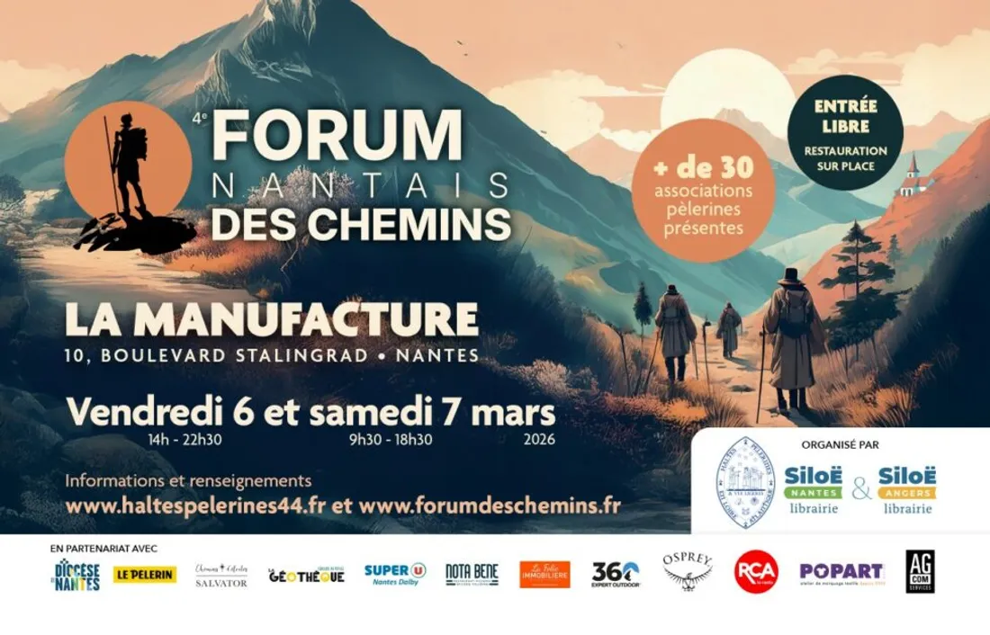 Les 6 et 7 mars, le Forum revient pour une nouvelle édition dédiée aux marcheurs et pèlerins