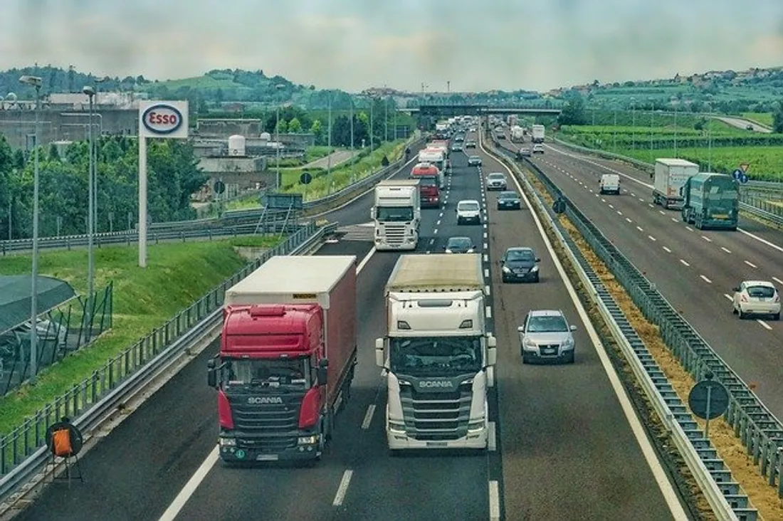 Trafic sur la route
