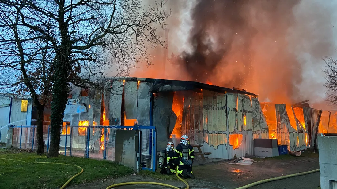 Incendie entreprise