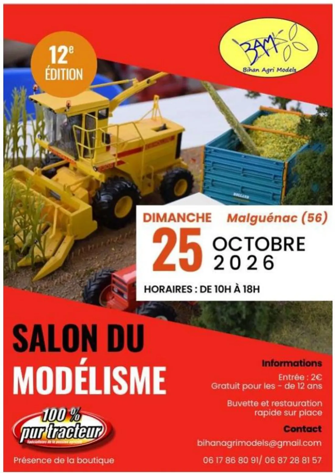  Salon du modélisme à Malguénac