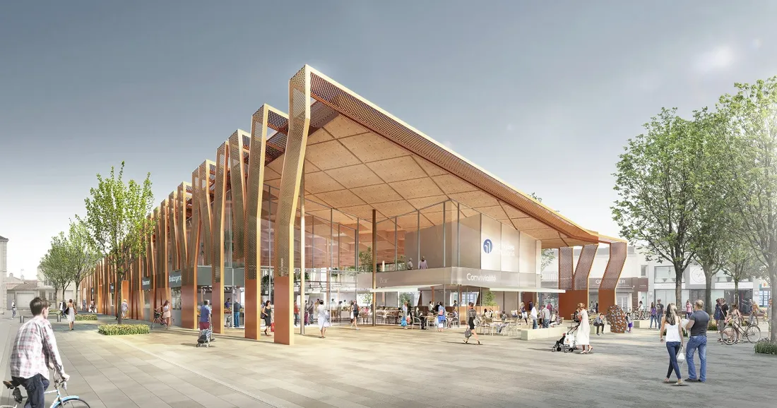 Le projet des halles de Challans