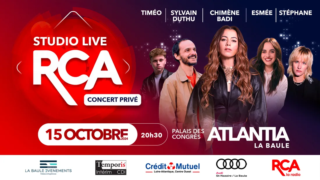 Studio Live RCA - La Baule - 15 octobre 2024
