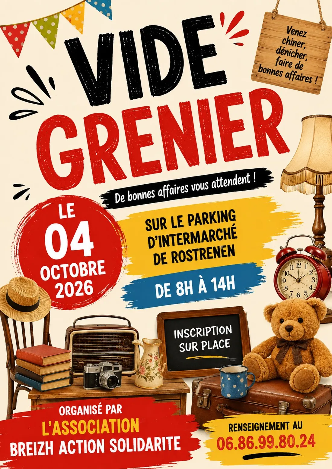 Vide-greniers à Rostrenen