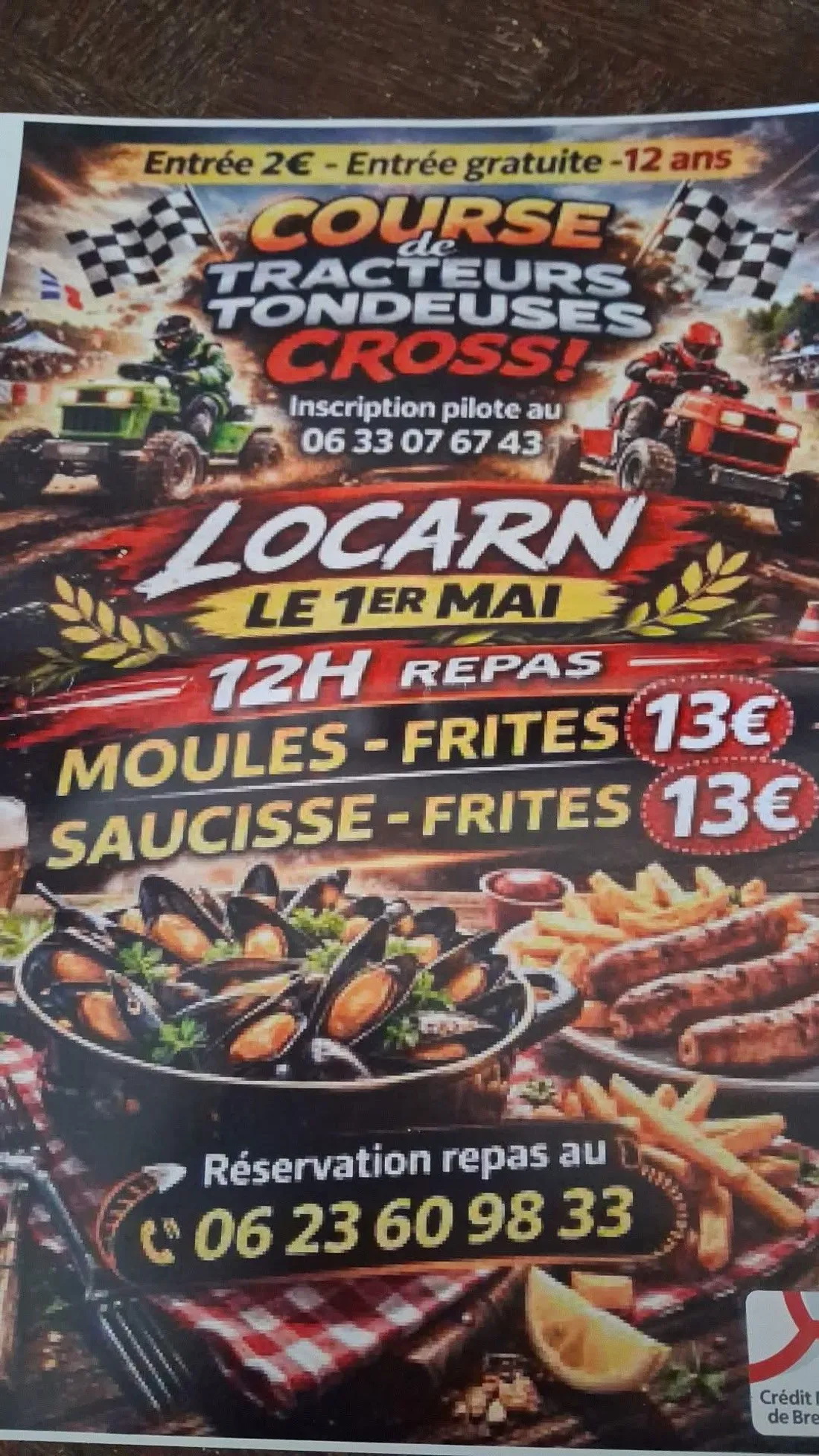 course de tracteurs tondeuses