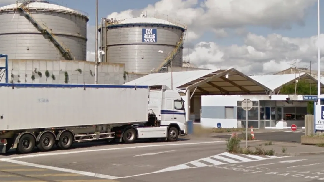 le site Yara de Montoir