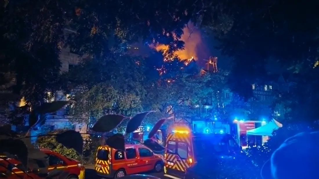 Incendie 14 juillet Rouen