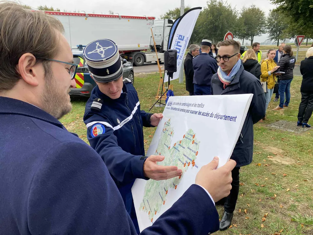 Alexandre Rassaërt met ce réseau de caméra à disposition des gendarmes de l'Eure