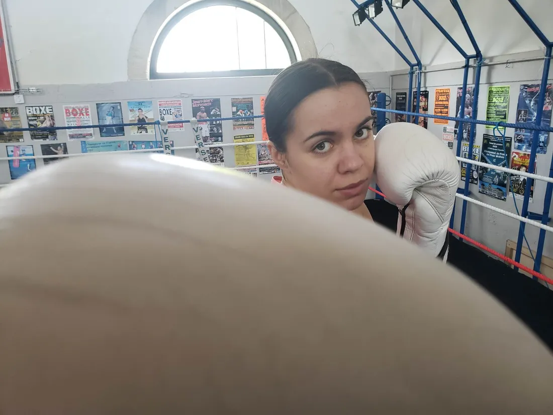 La boxeuse ornaise Anna Micard