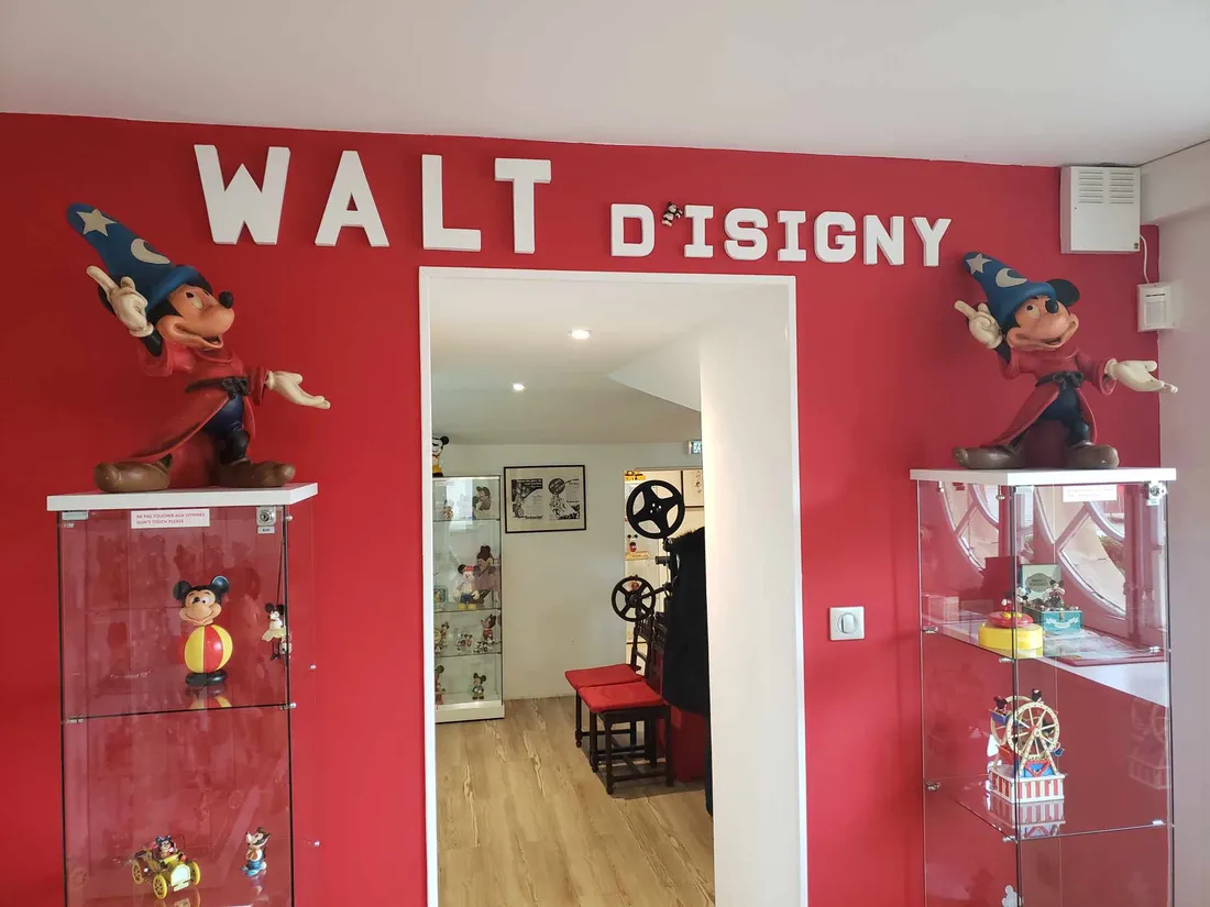 Musée dédié à Mickey à Isigny-sur-Mer