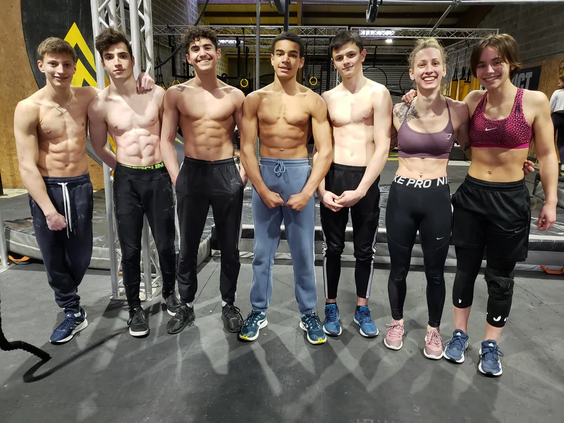 Pour avoir des muscles saillants, pratiquer le parcours Ninja est conseillé...