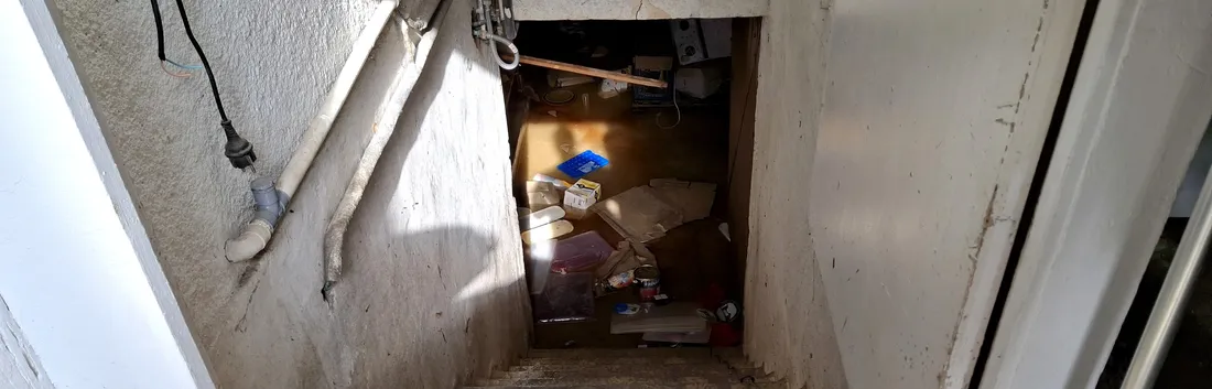 La cave du restaurant est restée complètement sous l'eau durant trois jours.