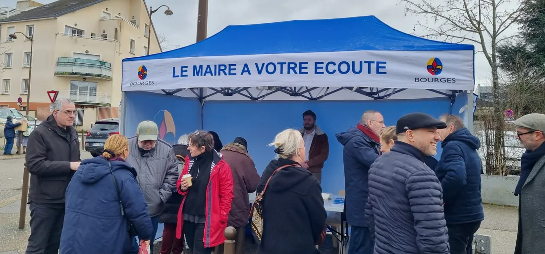 A Bourges, des choix politiques expliqués directement aux habitants.