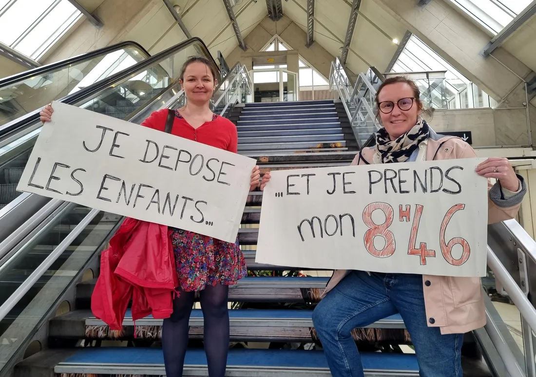 Mathilde et Lucie sont directement impactées par cette suppression annoncée de ce TGV.
