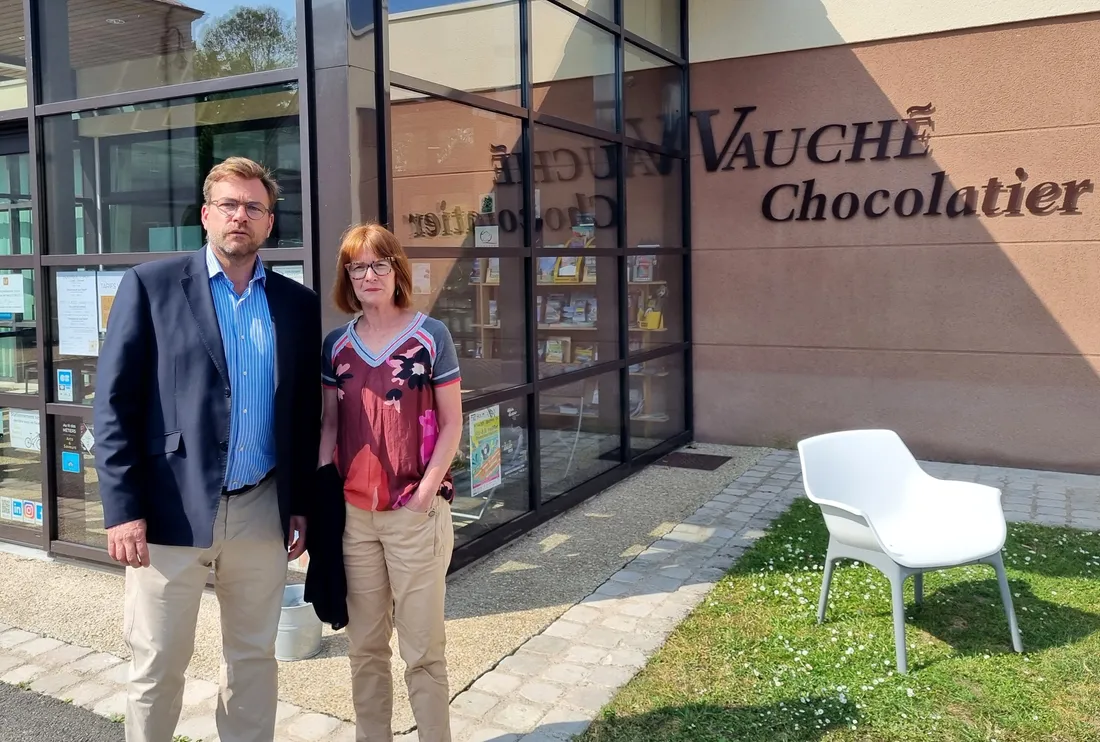 Emmanuel Le Goff et Valérie Chiron portent un projet de construction d'un nouveau labo à Bracieux.