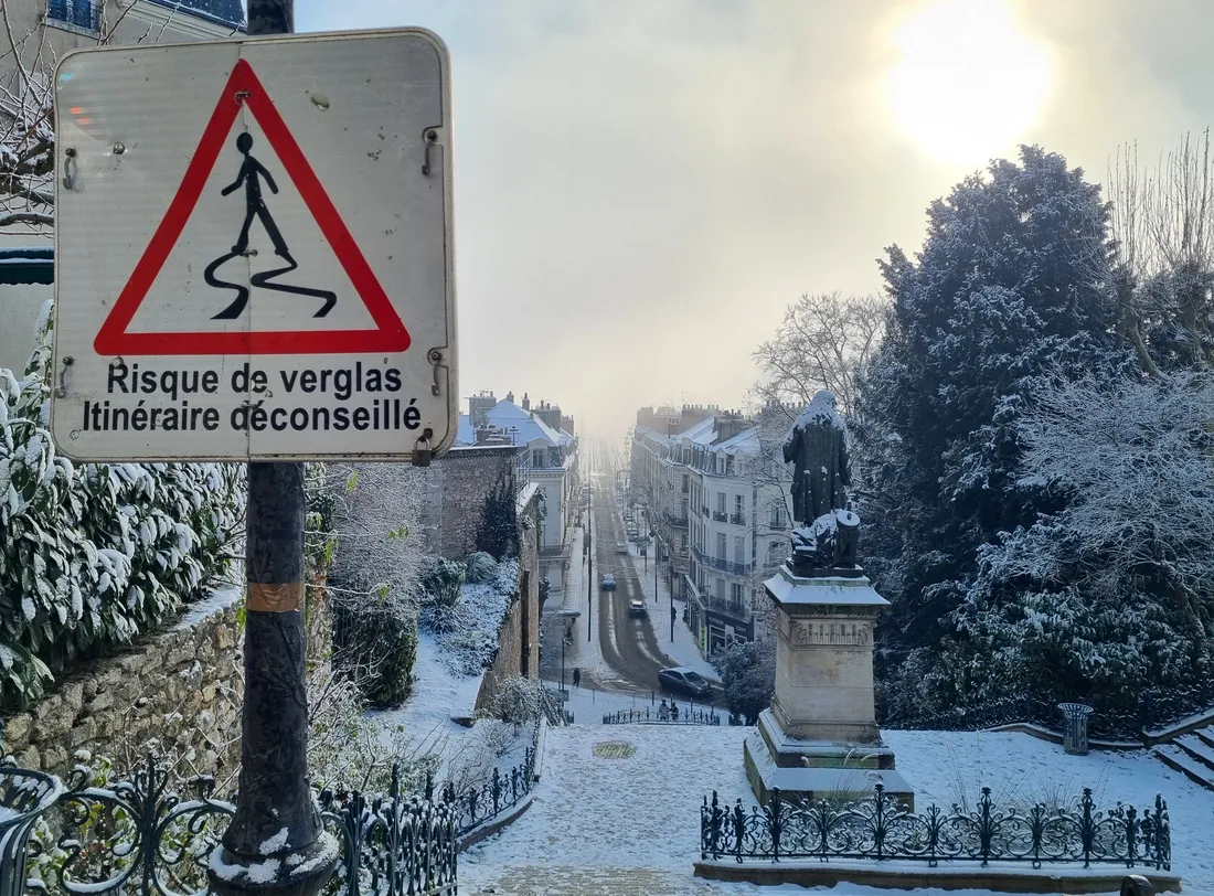 Quel que soit le mode de déplacement sur la neige, la prudence reste de mise...