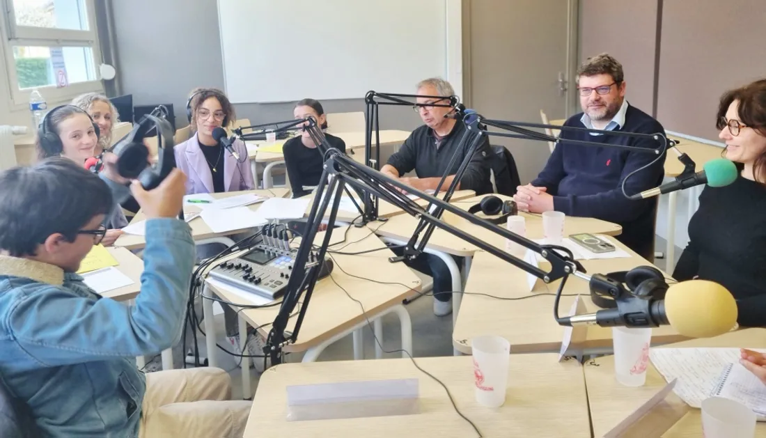 La décontraction revenue à la fin de l'émission !