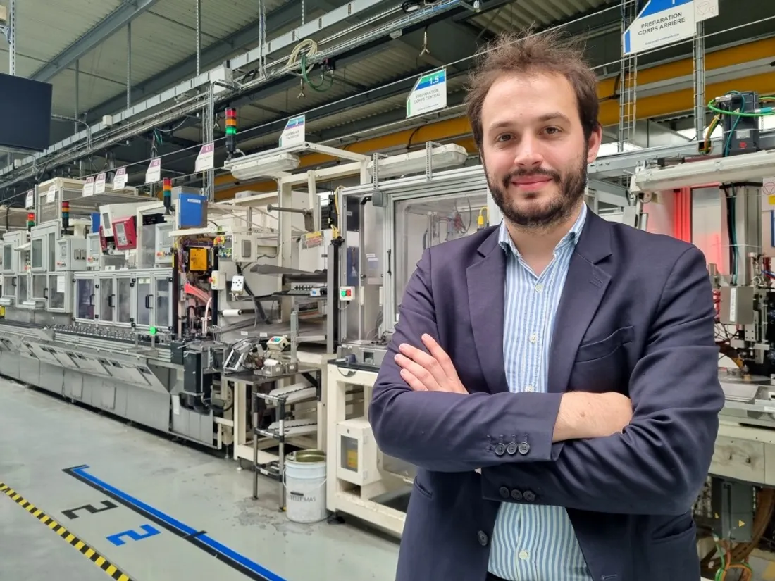 A seulement 25 ans, Antoine Fourcade est à la tête du groupe "Sirius Space Services".