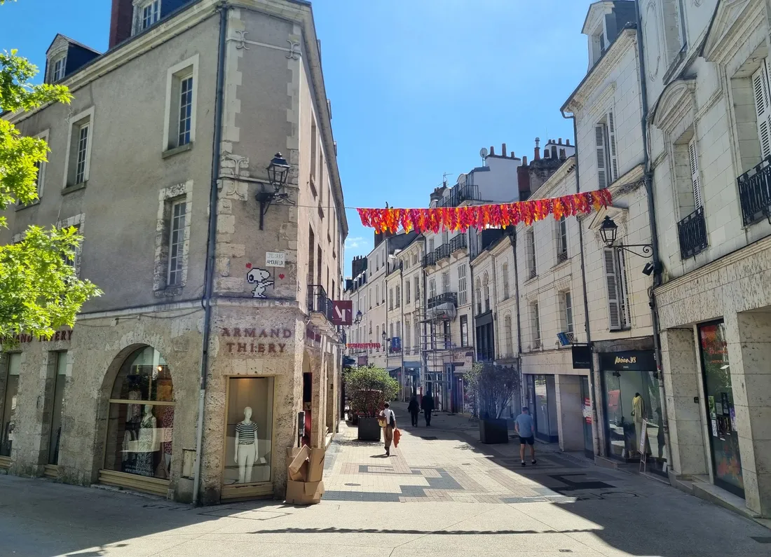 A Blois, six immeubles de la rue du Commerce sont concernés par cette opération.