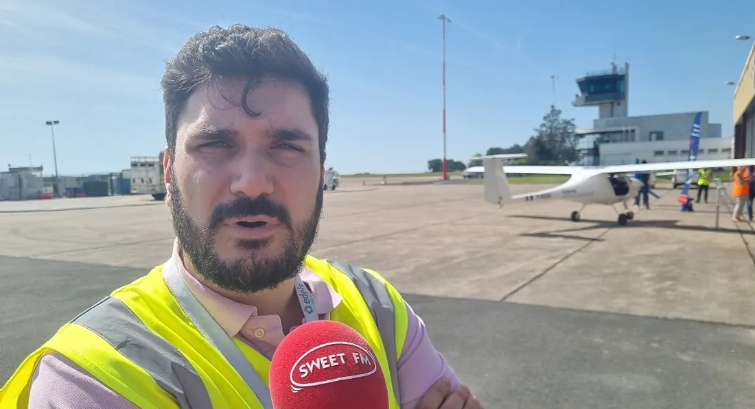 Louis Chaumont, directeur de l'aéroport de Tours Val de Loire.