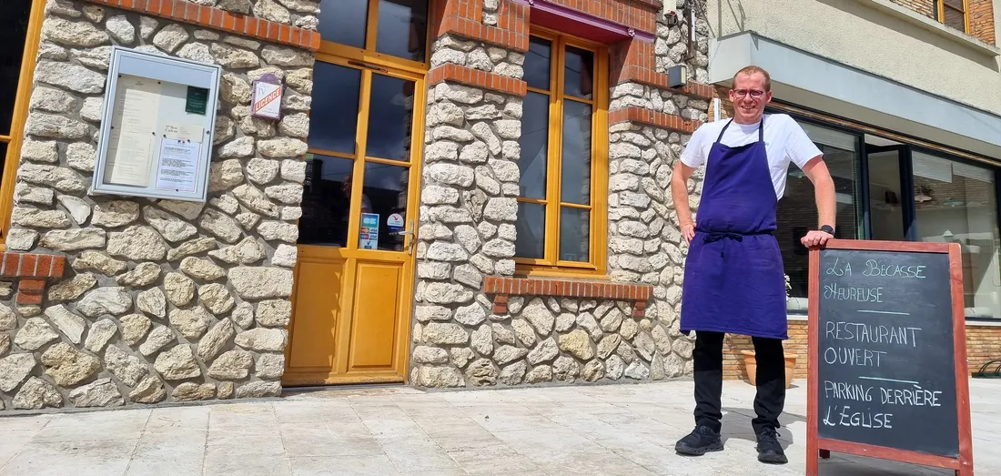 Baptiste Ingouf se retrouve à la tête du dernier commerce de Thoury, aux portes de Chambord.