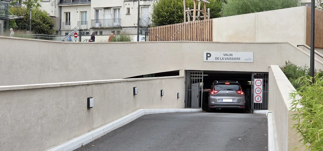 Les offres de stationnement souterrains à Blois affichent des taux d'occupation entre 50 et 60%.