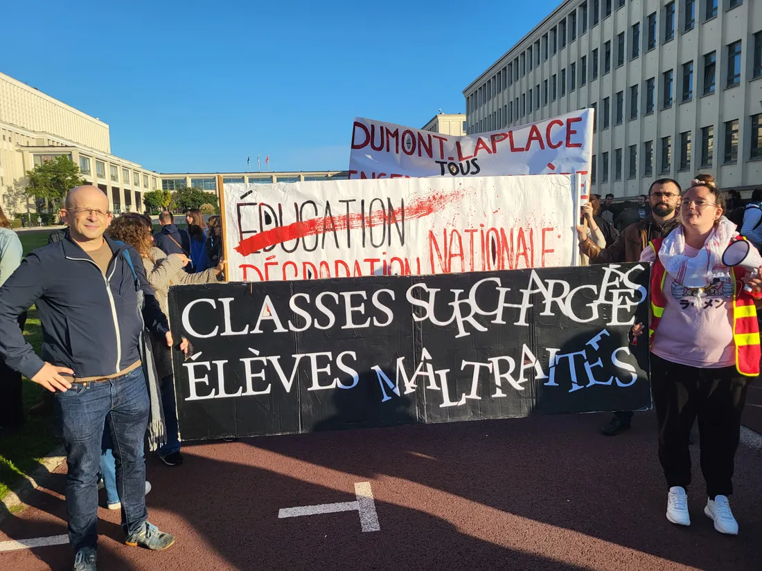 Des personnels de l'Education nationale