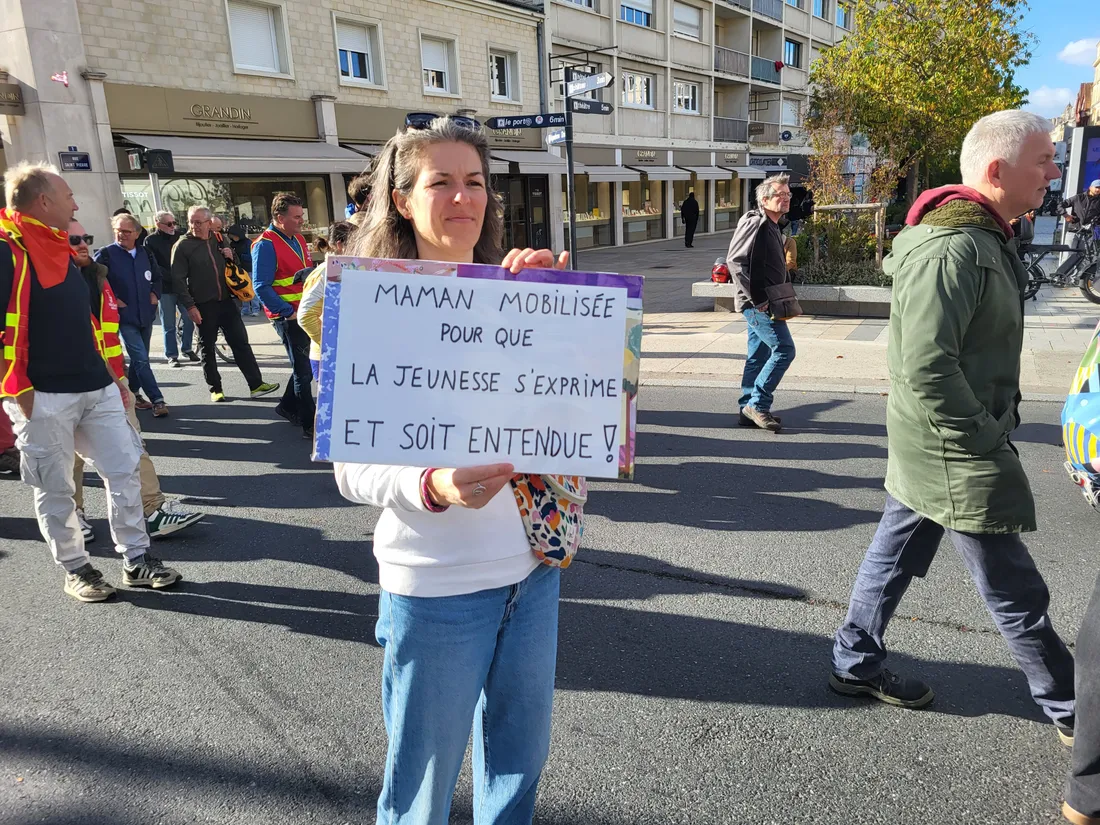 Une maman mobilisée
