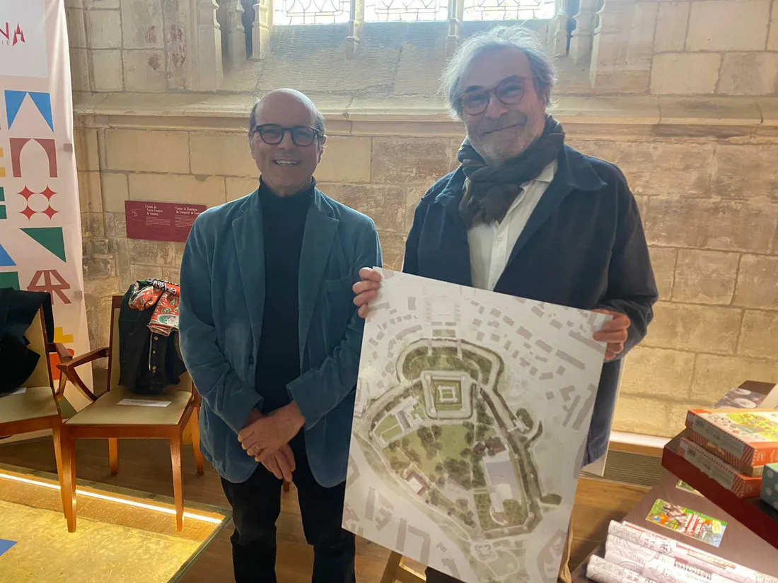 L’architecte Philippe Prost et le paysagiste Thierry Laverne