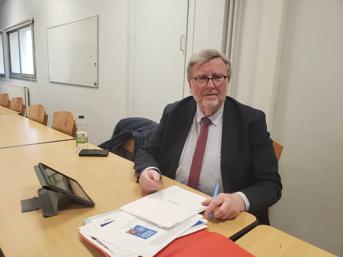 Patrick Thomines, conseiller départemental du Calvados, en charge des ressources humaines