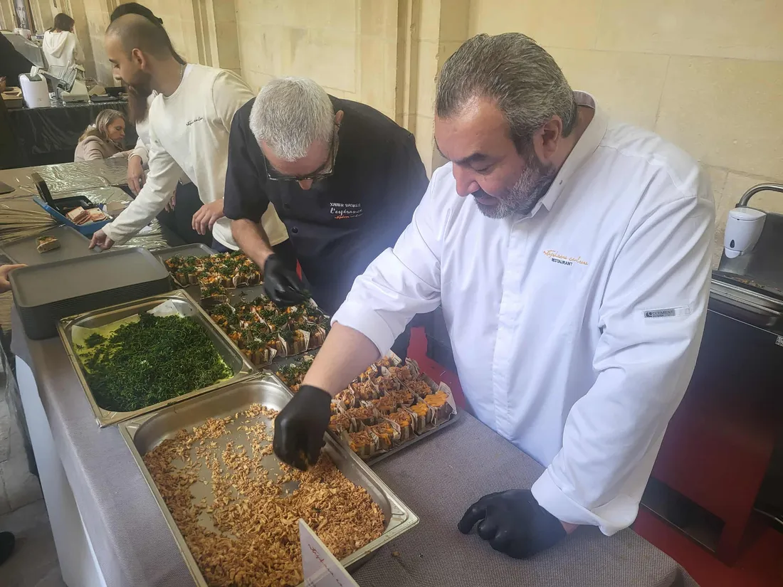 Stéphane Carbone à l'œuvre