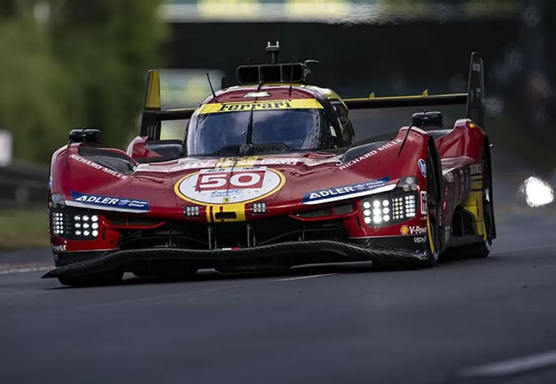 La Ferrari victorieuse