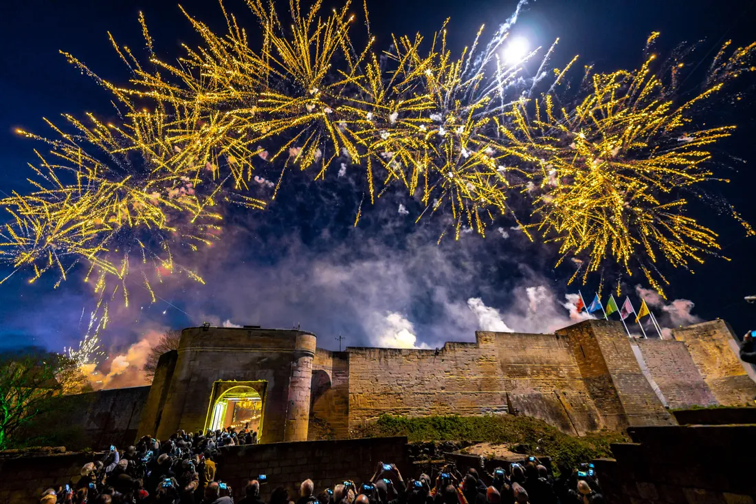 Millénaire de Caen inauguration