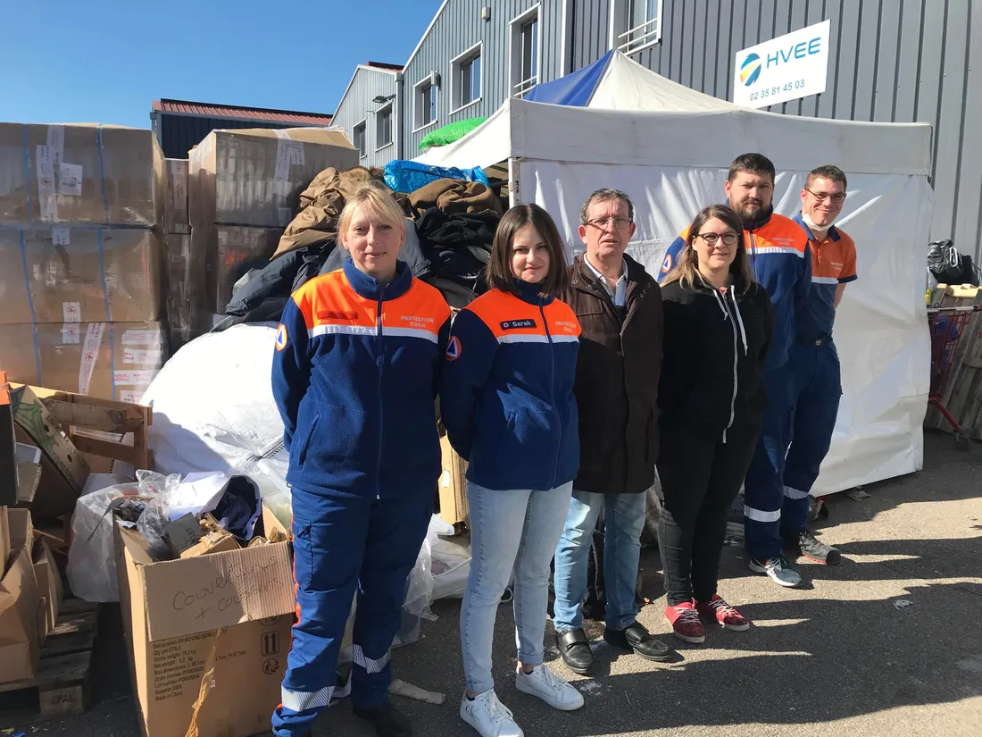 Equipe protection civile