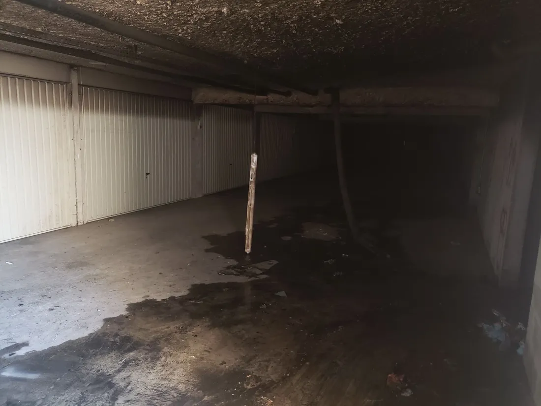 Incendie dans un local à poubelles