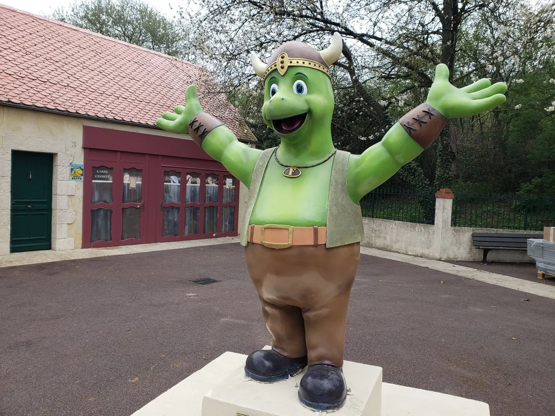 La mascotte Festy vous souhaite la bienvenue