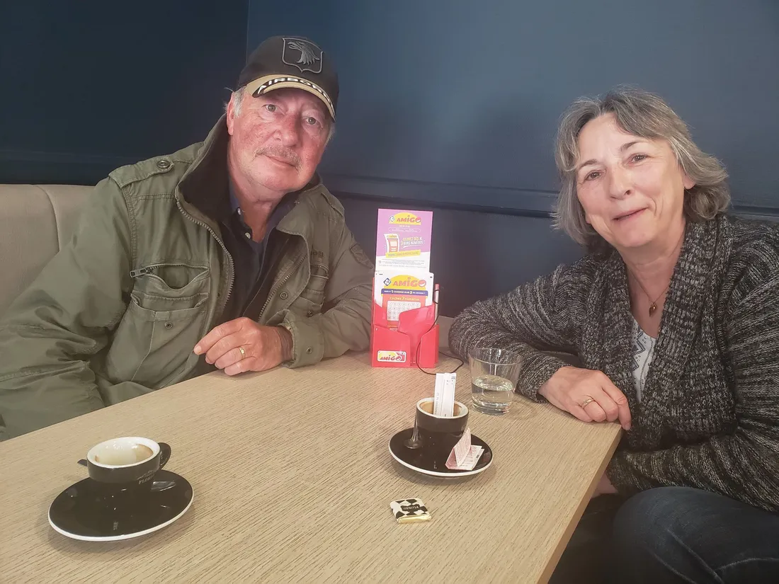 Jocelyne et Jean-Luc viennent tous les jours au Normandie