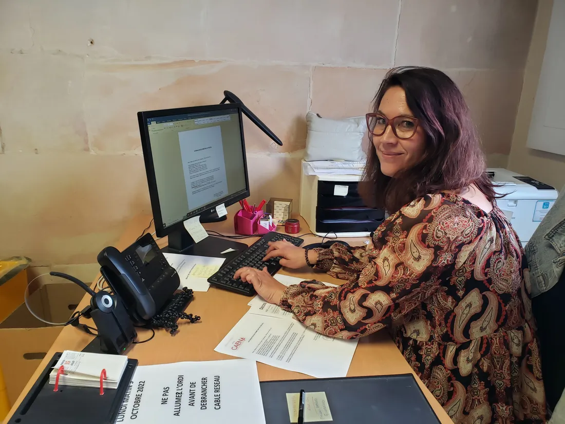 Emilie Chauchat, agent administratif à la ville de Caen